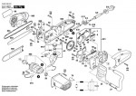 Bosch 3 600 H36 E01 AKE 35-19 S Chain Saw Spare Parts